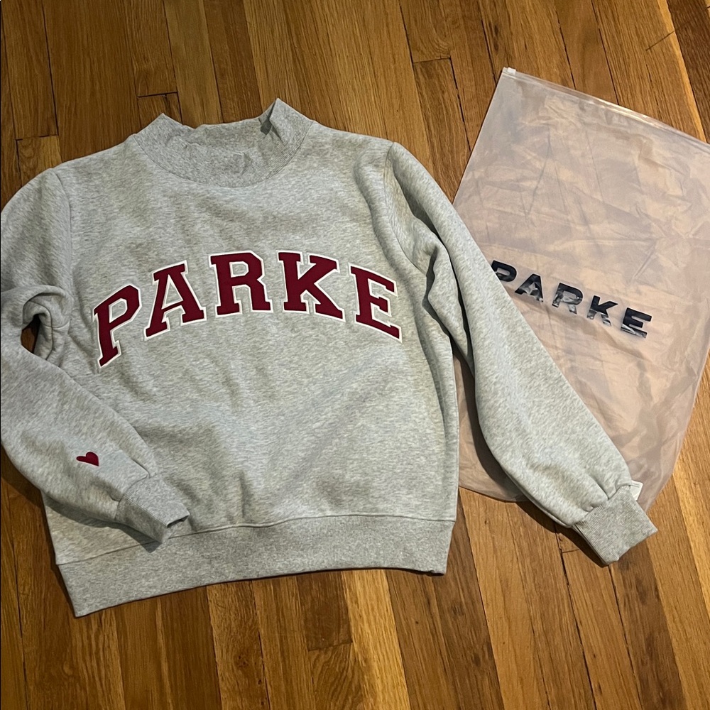 PARKE Valentine’s Varsity Mockneck - Picture 3 of 6